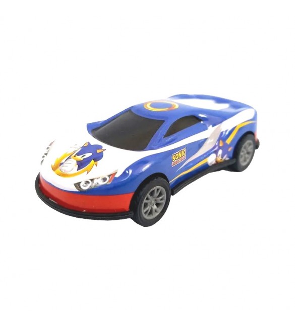 Carrinho Mini Veículos De Metal Sonic The Hedgehog Candide